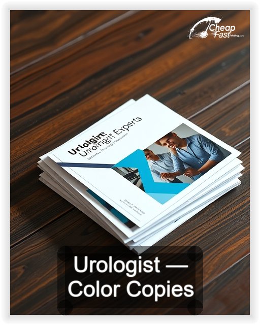 Urologist business card design sample