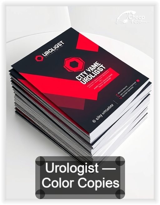 Urologist business card design sample