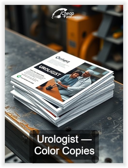 Urologist business card design sample