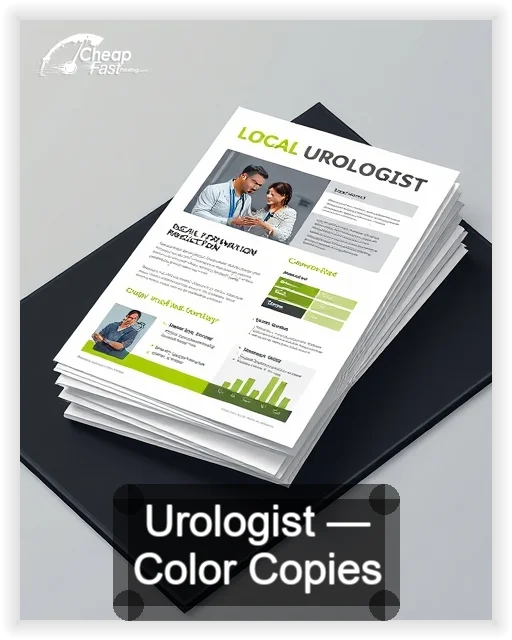 Urologist business card design sample