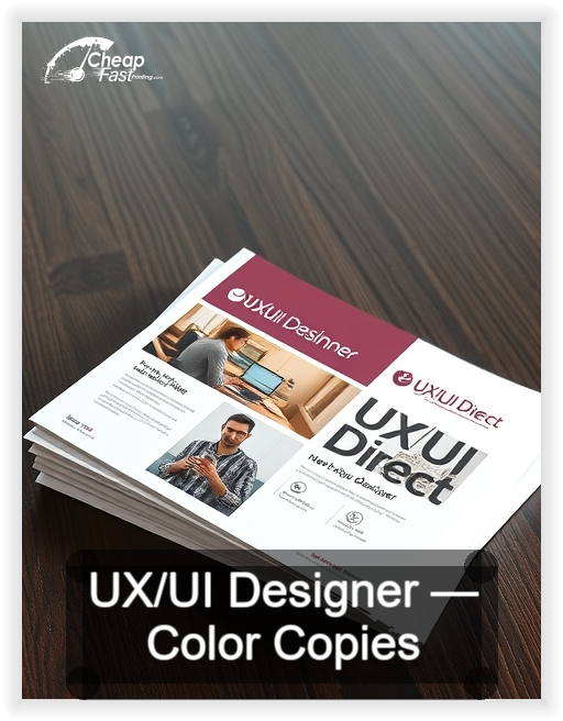 Ux Ui Designer business card design sample