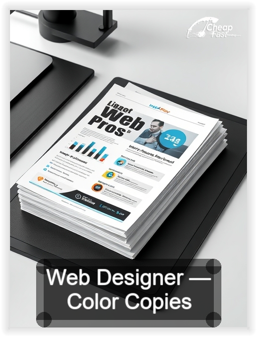 Web Designer business card design sample