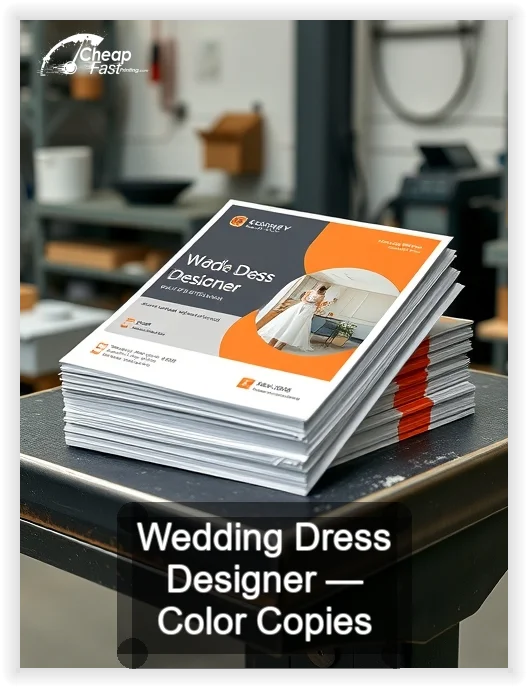 Wedding Dress Designer business card design sample