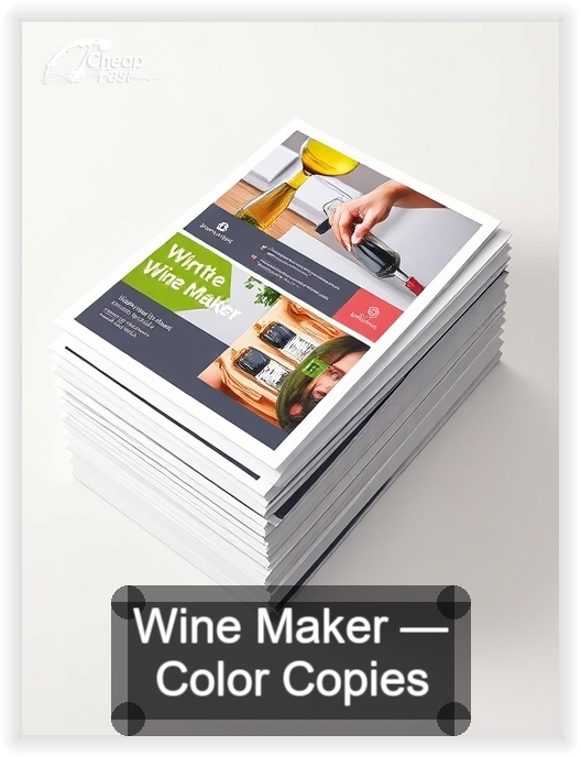 Wine Maker business card design sample