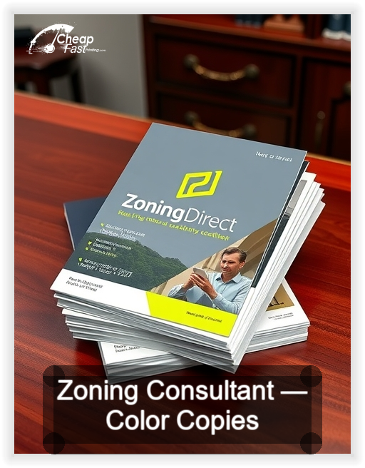 Zoning Consultant business card design sample