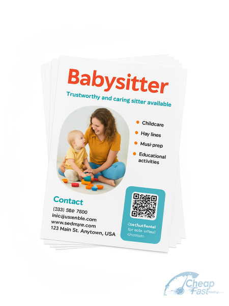 1000 Babysitter Freelance Color Copies