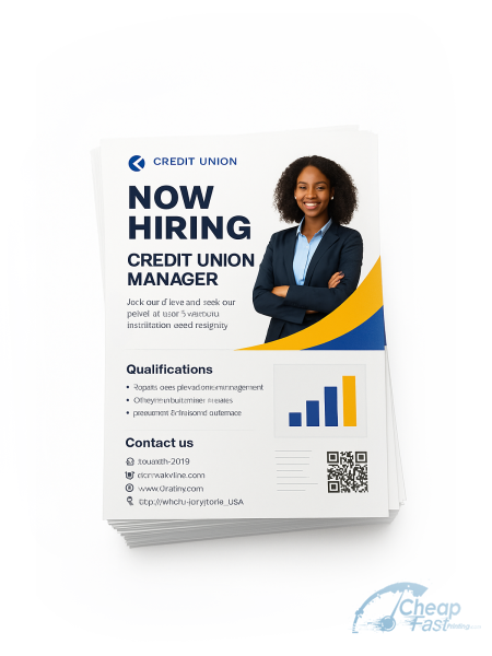 100 Credit Union Manager Color Copies