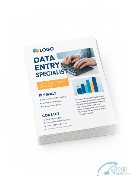 1000 Data Entry Specialist Color Copies