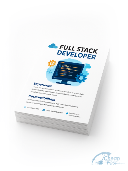 5000 Full Stack Developer Color Copies