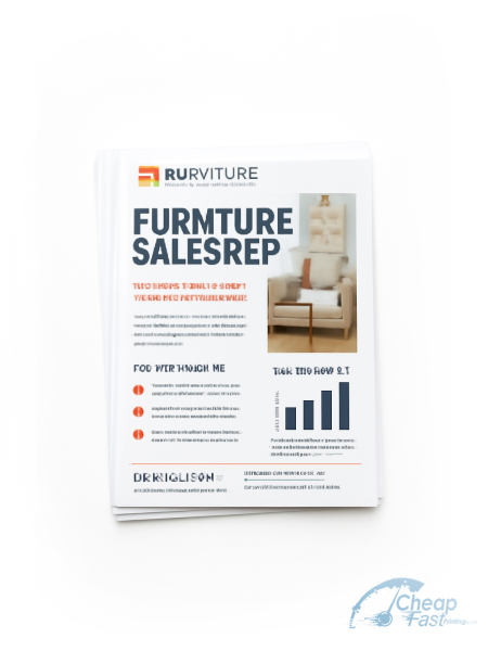 500 Furniture Sales Rep Color Copies