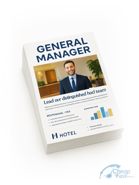 1000 Hotel General Manager Color Copies