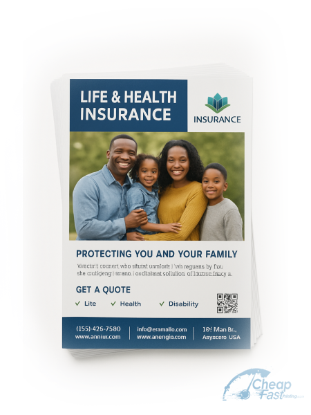 1000 Insurance Agent Life Health Color Copies