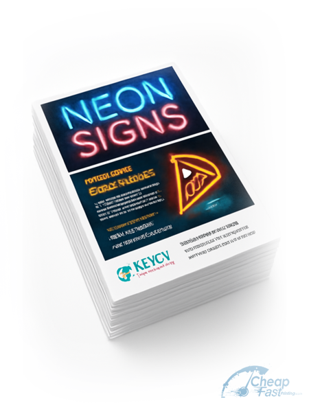 1000 Neon Sign Maker Color Copies