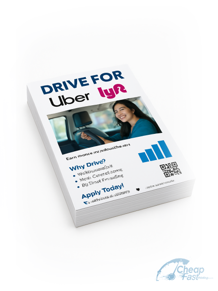 2500 Rideshare Driver Uber Lyft Color Copies