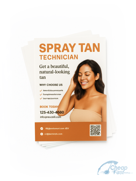 100 Spray Tan Technician Color Copies