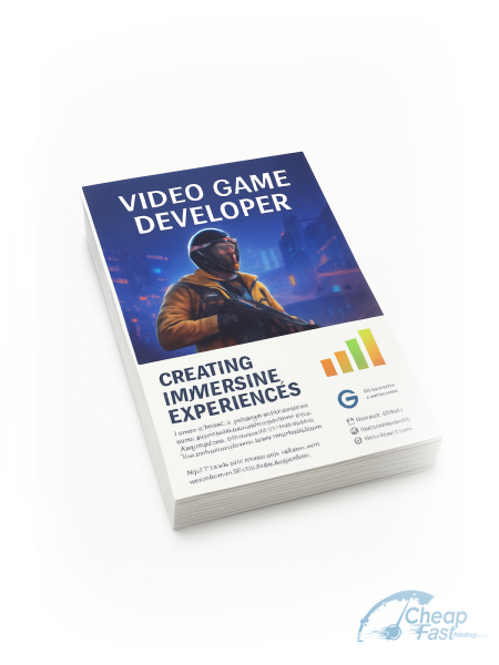 5000 Video Game Developer Color Copies