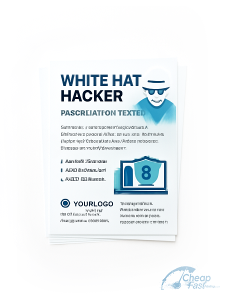 5000 White Hat Hacker Penetration Tester Color Copies