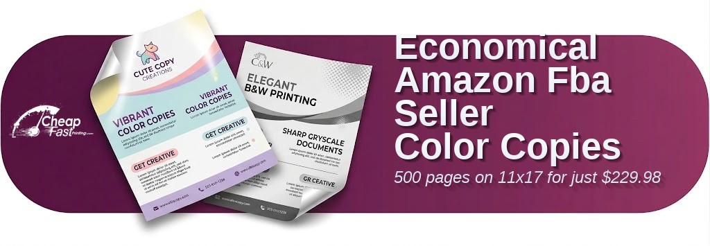 Color copies for Amazon Fba Seller