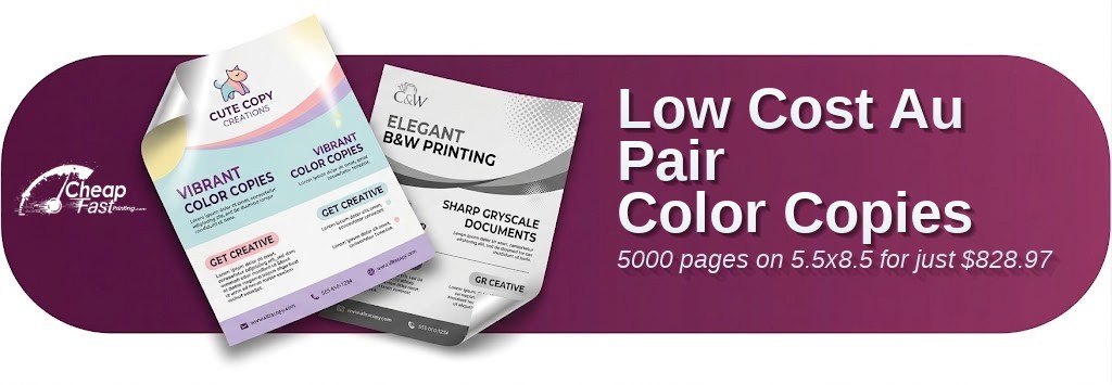 Color copies for Au Pair