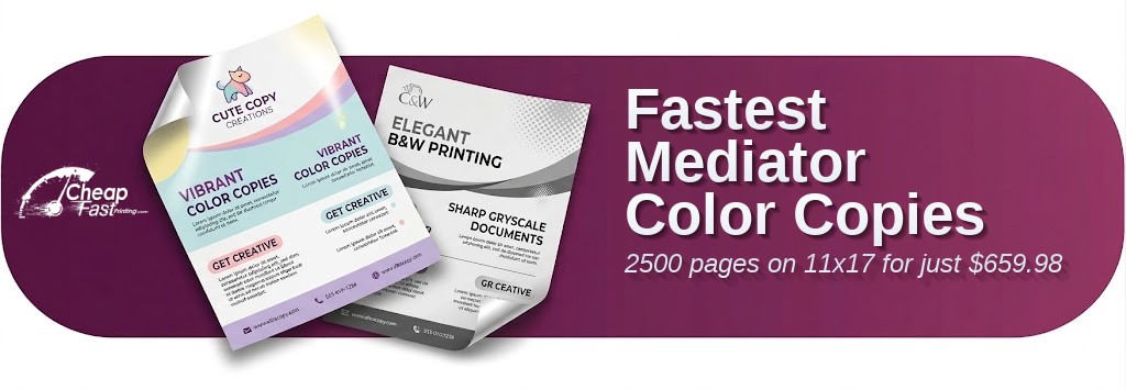 Color copies for Mediator