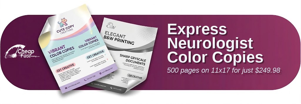 Color copies for Neurologist