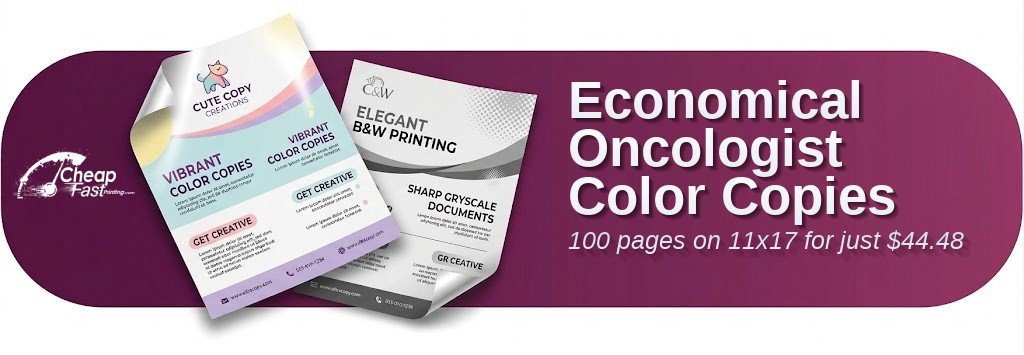 Color copies for Oncologist