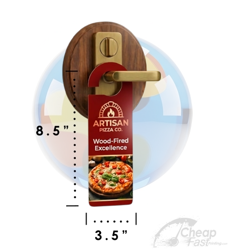 3 5x8 5 Small Cheap Fast Custom Door Hangers Printing Product Icon