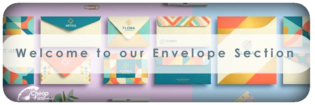 Welcome To Our Cheap Envelope Printing Product Section