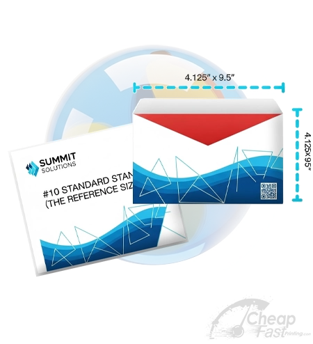 Custom 10 Business Envelopes Spec