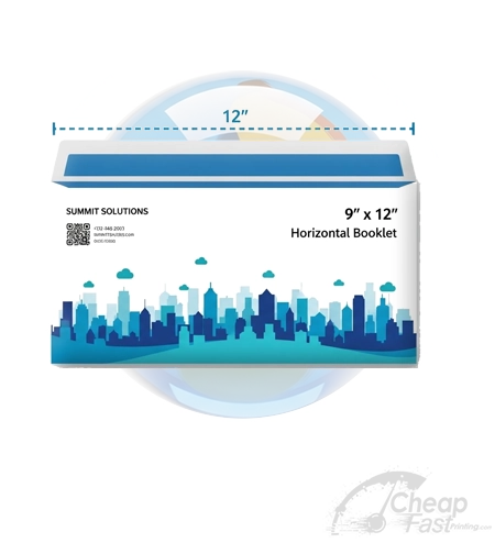 Custom Printed 9x12 Horizontal Booklet Envelope 9x12 28394615712839461571