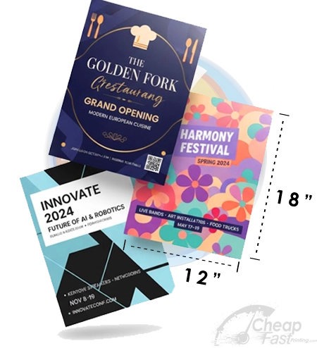 12x18 Jumbo Flyers By Cheapfastprinting