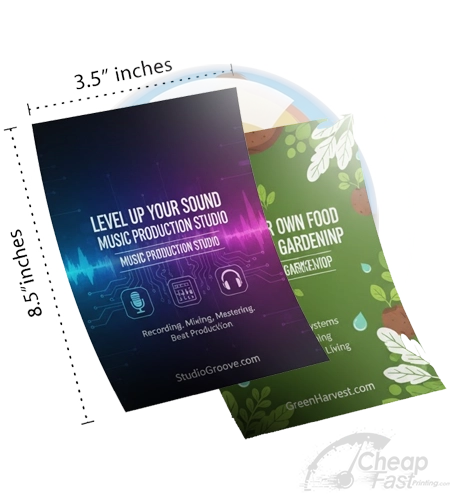 8 5x3 5 Other Special Sized Flyers By Cheapfastprinting