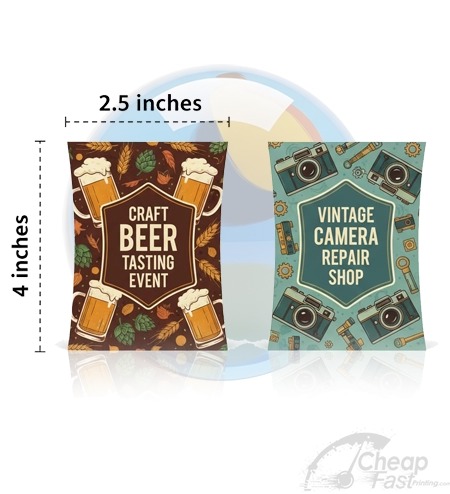 18pt kraft 2.5x4 jewelry store flyer