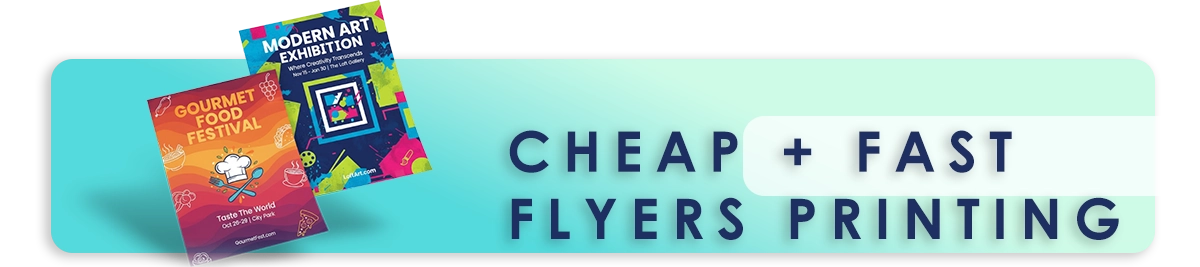 CheapFastPrinting - Flyers Banner
