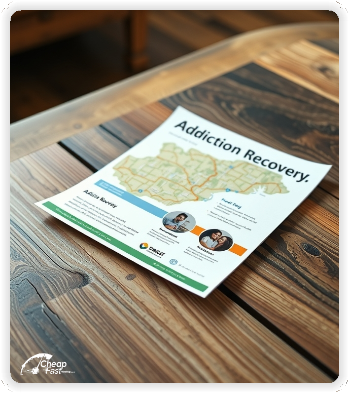 Professional Circular 1, Addiction Recovery handouts print sample