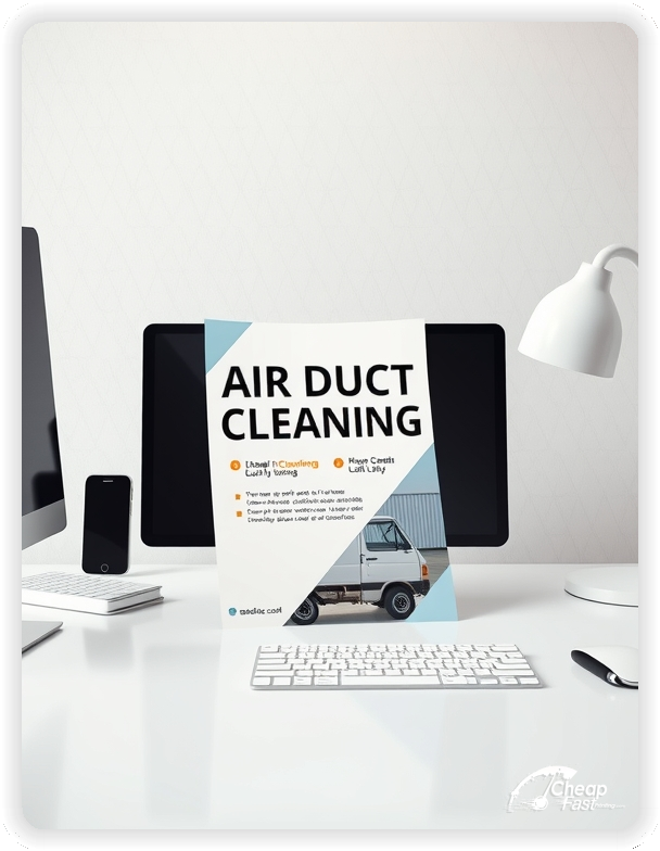 Custom Business Piece 1, Air Duct Cleaning advertisements marketing piece