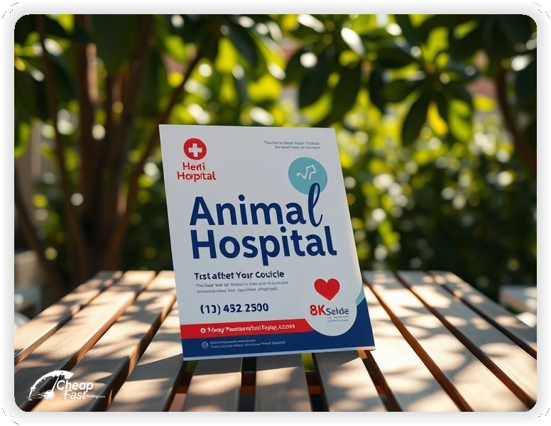 Animal Hospital Advertising Brochure 1