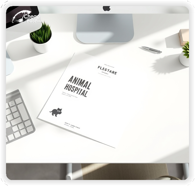 Professional Circular 1, Animal Hospital handouts print sample