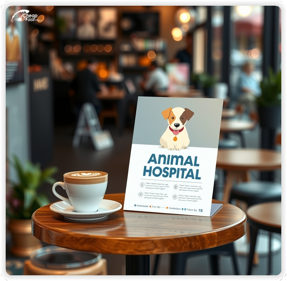Promotional Material 1, Animal Hospital marketing materials marketing piece