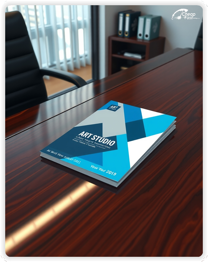 Custom Business Piece 1, Art Studio advertisements marketing piece