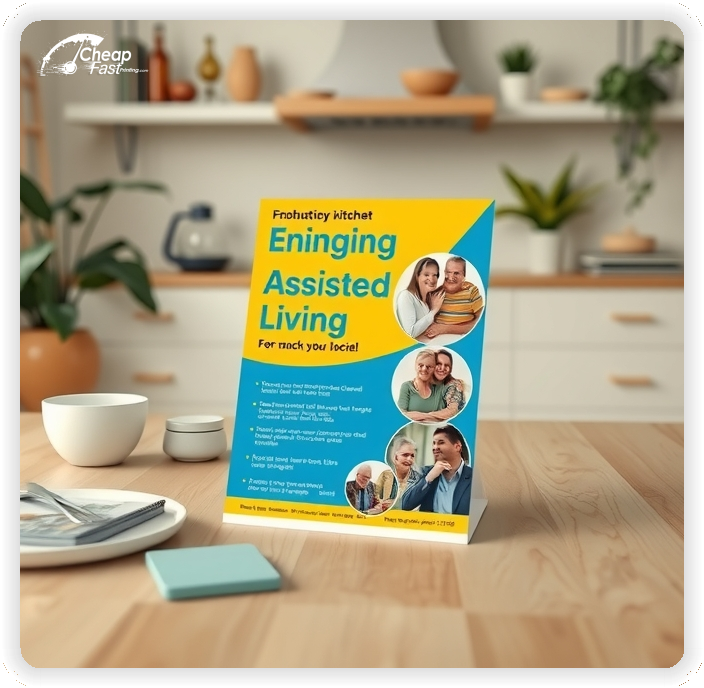 Professional Circular 1, Assisted Living handouts print sample