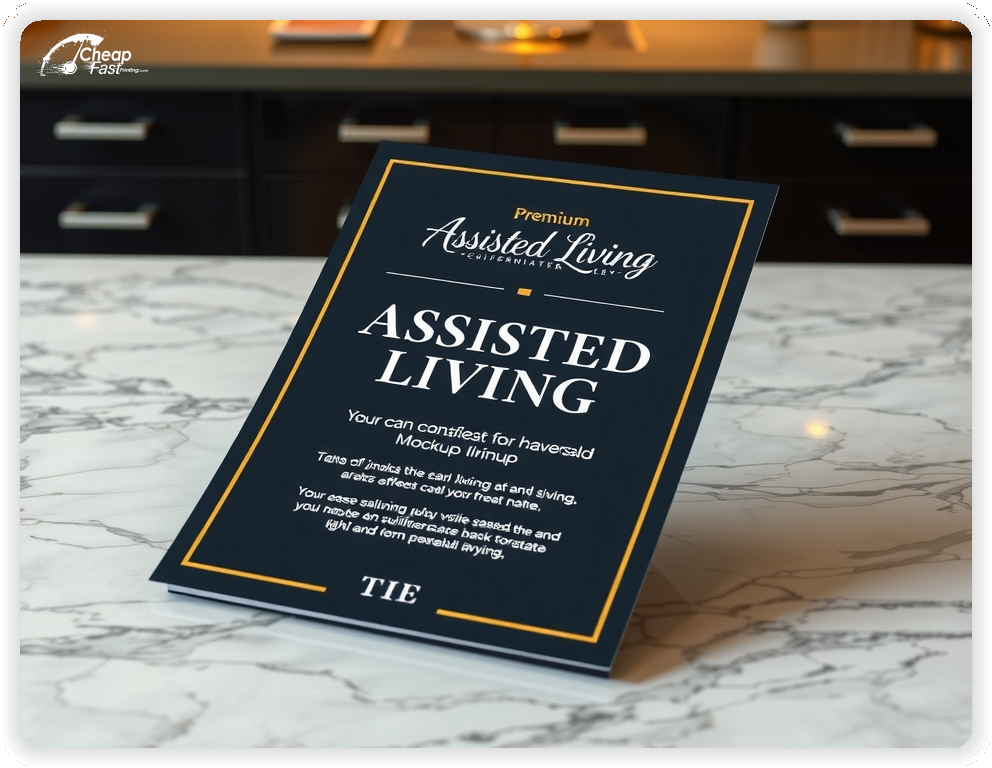 Promotional Material 1, Assisted Living marketing materials marketing piece