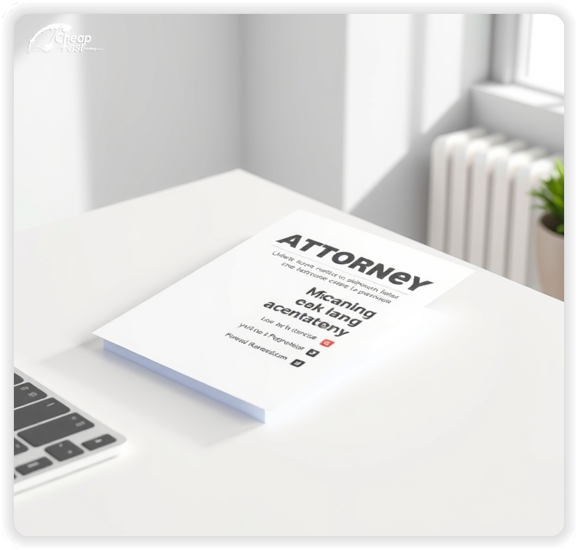 Professional Circular 1, Attorney handouts print sample