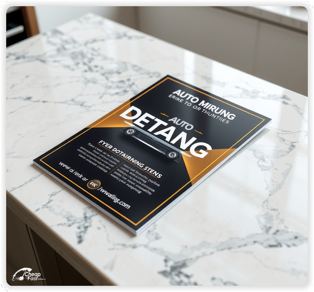 Promotional Material 1, Auto Detailing marketing materials marketing piece