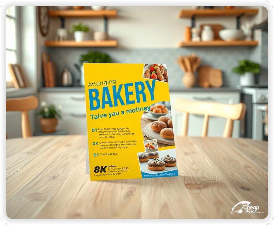 Premium Print Sample 1, Bakery advertisements design example