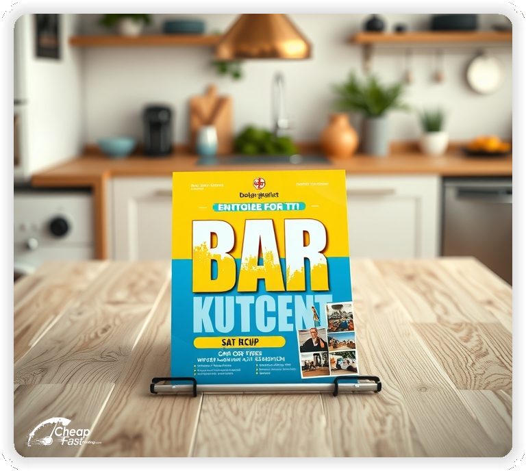 Creative Print Design 1, Bar promo cards creative layout