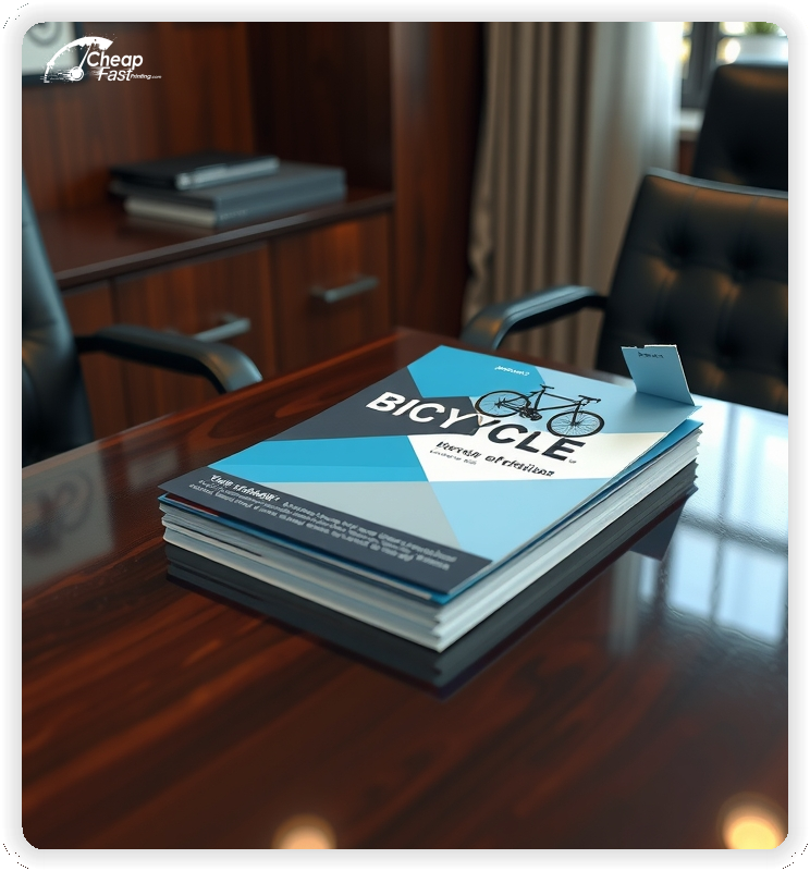 Promotional Material 1, Bicycle Shop marketing materials marketing piece