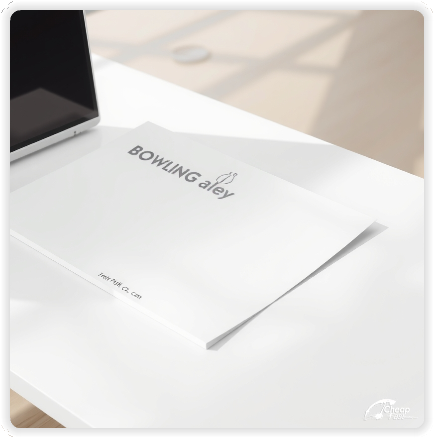 Professional Circular 1, Bowling Alley handouts print sample