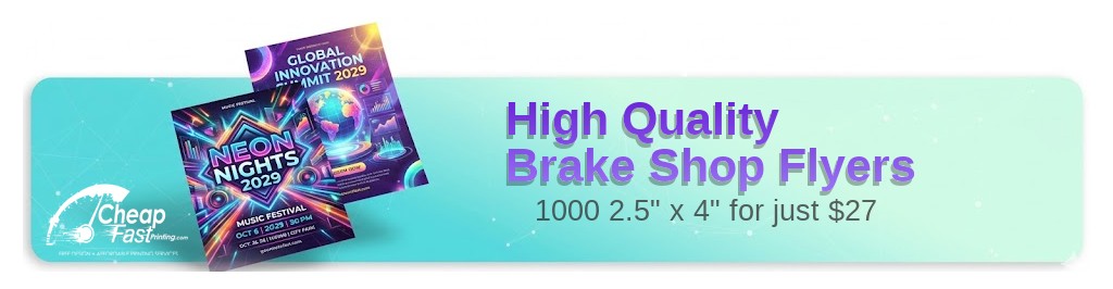 Cheap flyers printing on 4x6 paper stock