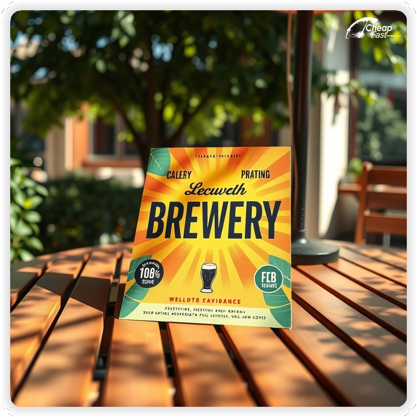 Promotional Material 1, Brewery marketing materials marketing piece